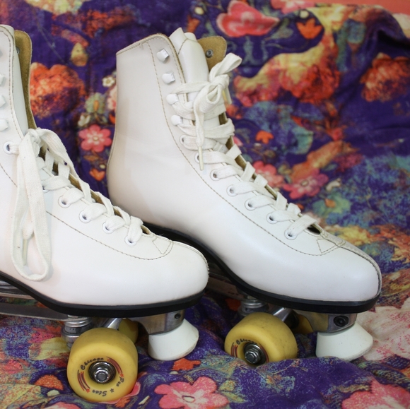 Chicago Pro Star Womens Classic Roller Skates Whit - Picture 4 of 6